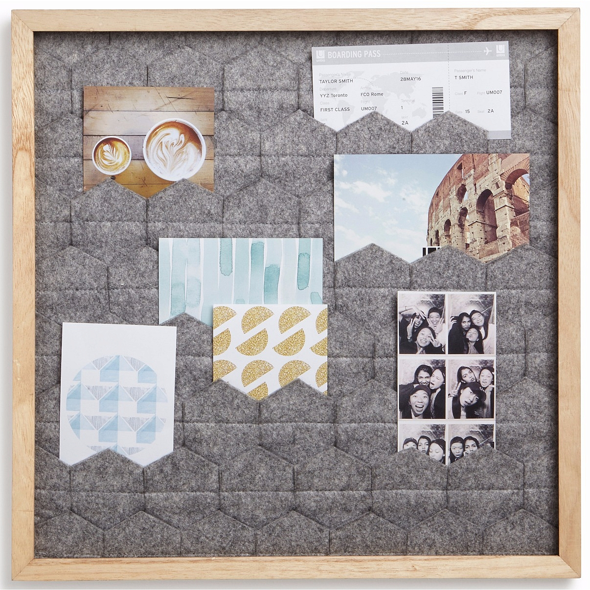 The Original TUCKIT NATURAL PHOTO DISPLAY Grey by Umbra Picture