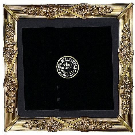 LOUIS XIV 18kt Museum Gold over Fine Pewter 8x8/7x7 frame by Elias