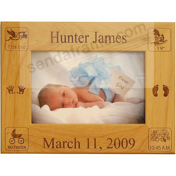 baby birth record personalized