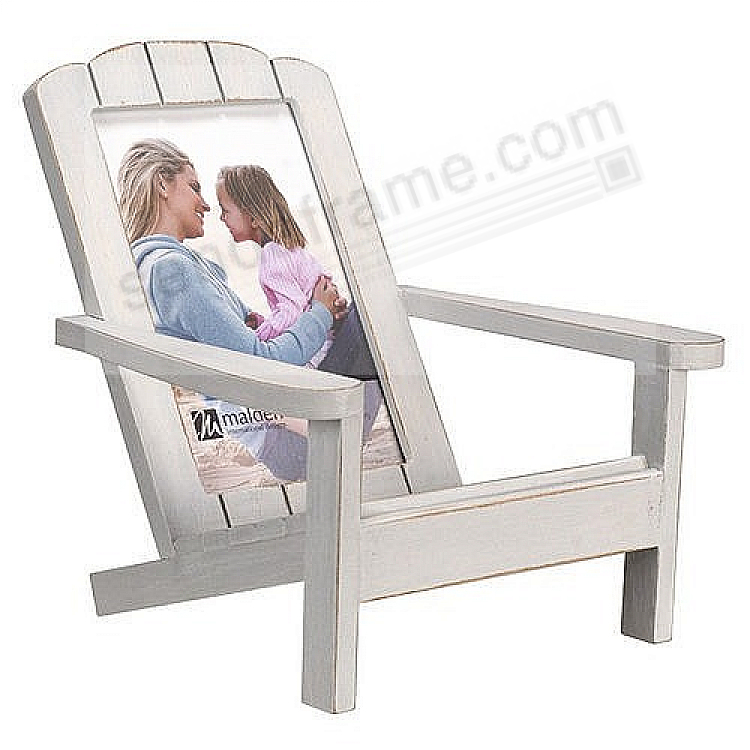 Weathered Grey Adirondack Chair Frame By Malden Designs Picture Weathered Grey Adirondack Chair Frame