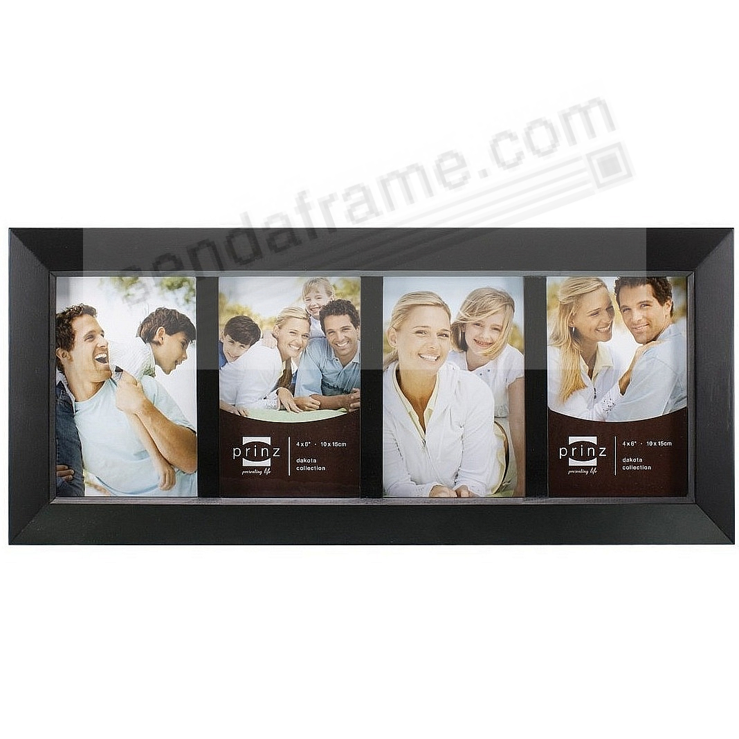 Dakota Black Collage For 4 4x6 Prints Frame From Prinz Picture Dakota Black Collage For 4 4x6 Prints Frame From Prinz
